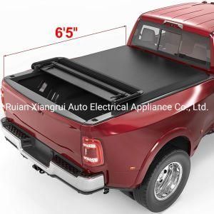 FT0010 Soft Four Folding Truck Bed Covers for F150 Standard Short Bed 6&prime; . 5&quot;