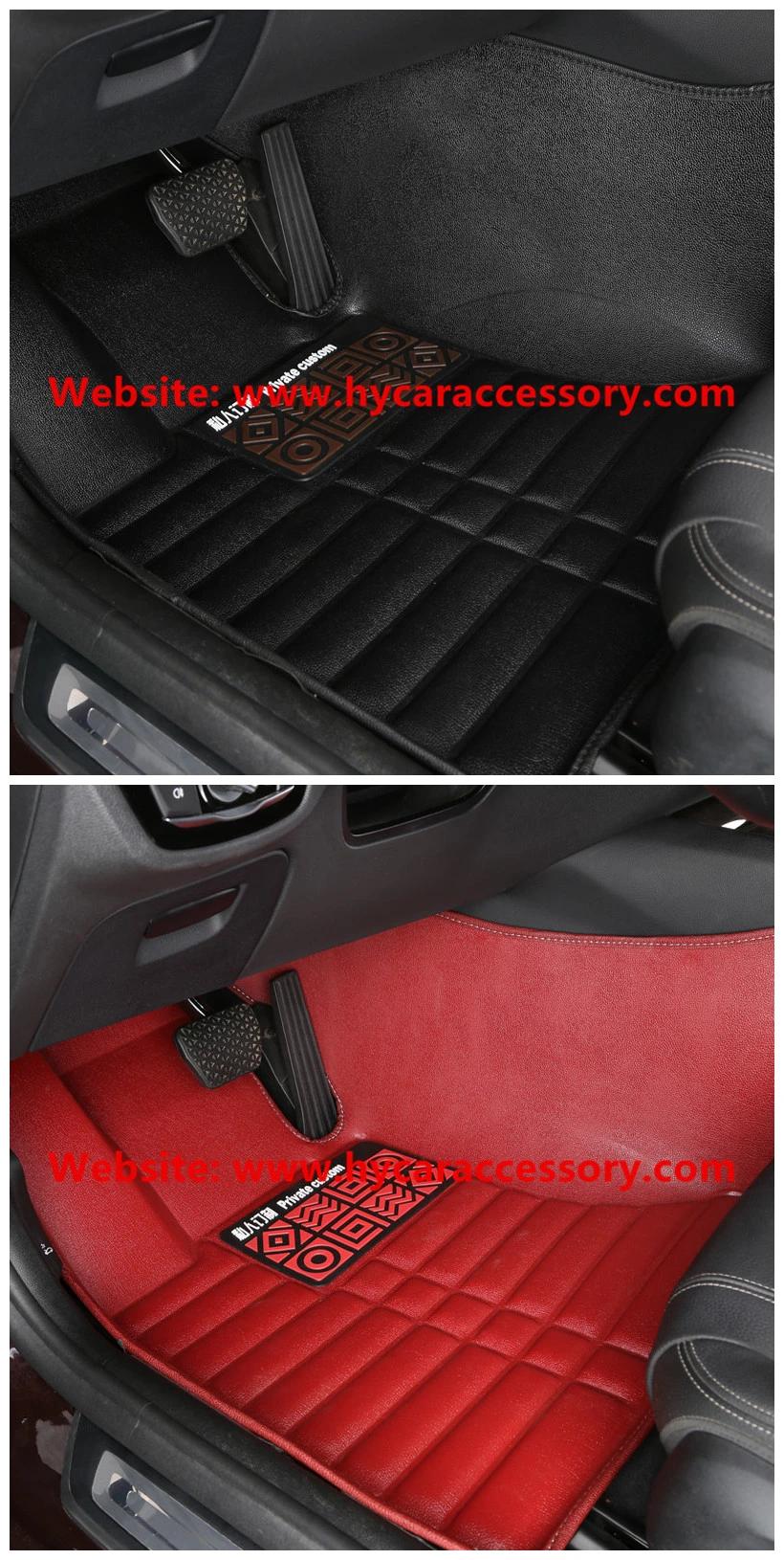 Wholesale Customized Waterproof Leather Anti Slip 5D Car Foot Mat