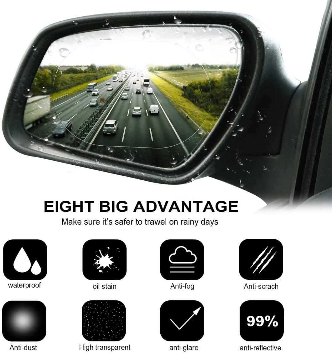 Anti Fog Film and Rainproof Film for Car Rearview Mirror Size 10*15cm