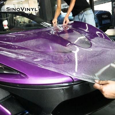 SINOVINYL TPH TPU PPF Clear Anti Scratch Self-adhesive Transparent ppf Car Paint Protection Film