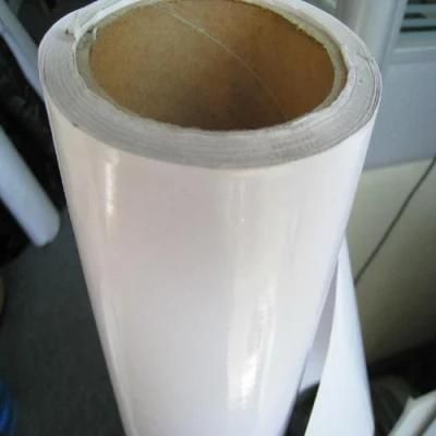 High Quanlity 0.10mm 140g White Back Self Adhesive Vinyl for Eco Solvent Printing