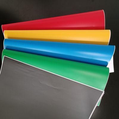 High Quality PVC Waterproof Self Adhesive Vinyl Black/White Glue Vinyl Rolls