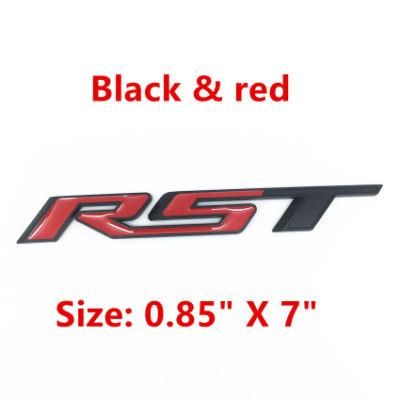 Rst for Chevrolet Silverado Chevy Camaro Emblem Fender Badge Decal Sticker Logo Car Accessories Car Parts Gmc Sierra Decoration ABS Plastic