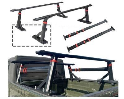 Customized Car Accessories Universal Aluminum Roof Rack Pickup Truck Bed Ladder Rack