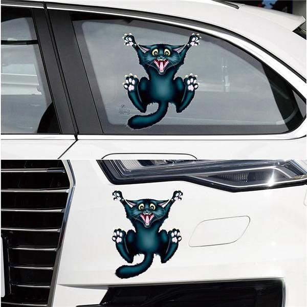 Four Color White Die Cut Car Vinyl Decals ISO/Ts16949 Certified