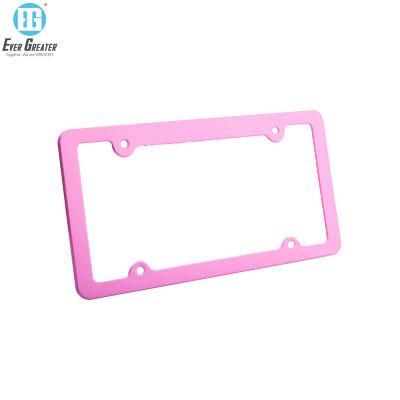 Blank Bling Plastic License Plate Frame Acrylic