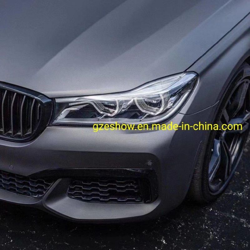 Matte Deep Grey Car Color Change Film Wrap