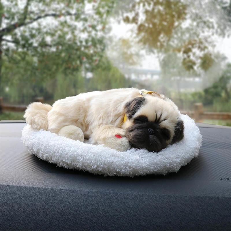 Artificial Car Decoration Creative Simulation Animal Activated Carbon Car Bamboo Charcoal Bag Plush Toy Interior Supplies Dog