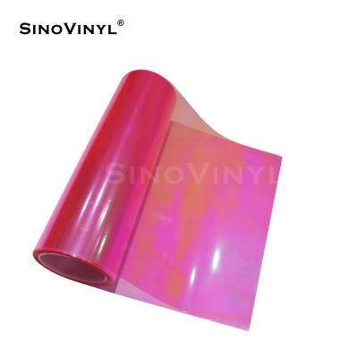 SINOVINYL Chameleon Car Headlight Tail Light Vinyl Protection Film Lamp Clear Removable Color Changing Vehicle Tint Film