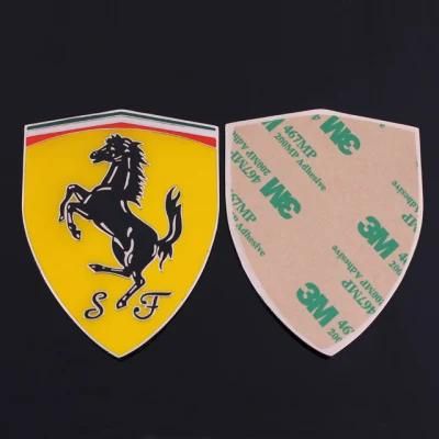 Ferrari Lamborghini Emblem Fender Badge Decal Sticker Logo Car Accessories Car Parts Decoration Metal