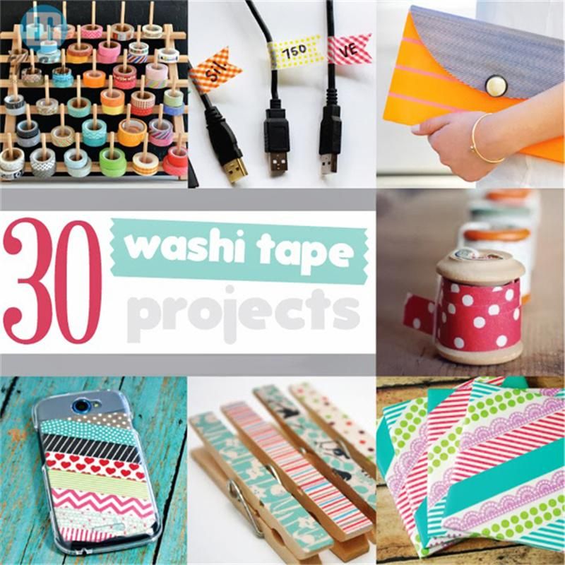 Convenient Writing Stationery Decoration Transfer Adhesive Washi Paper Tape