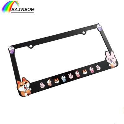 Supplier Automotive Parts Plastic/Custom/Stainless Steel/Aluminum ABS/Classic Carbon Fiber License Plate Frame/Holder/Mold/Cover