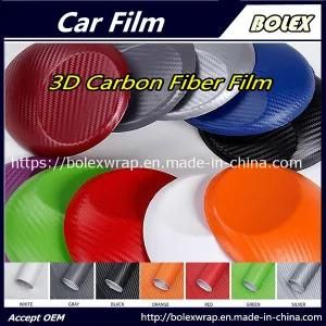 3D Carbon Fiber Film Car Decal Vinyl Sheet Car Wrap Film