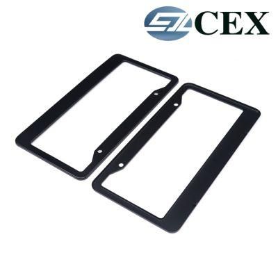 Factory Car License Plate Frame Custom Aluminum ABS Plastic Car License Plate Frame Holder for Auto Parts