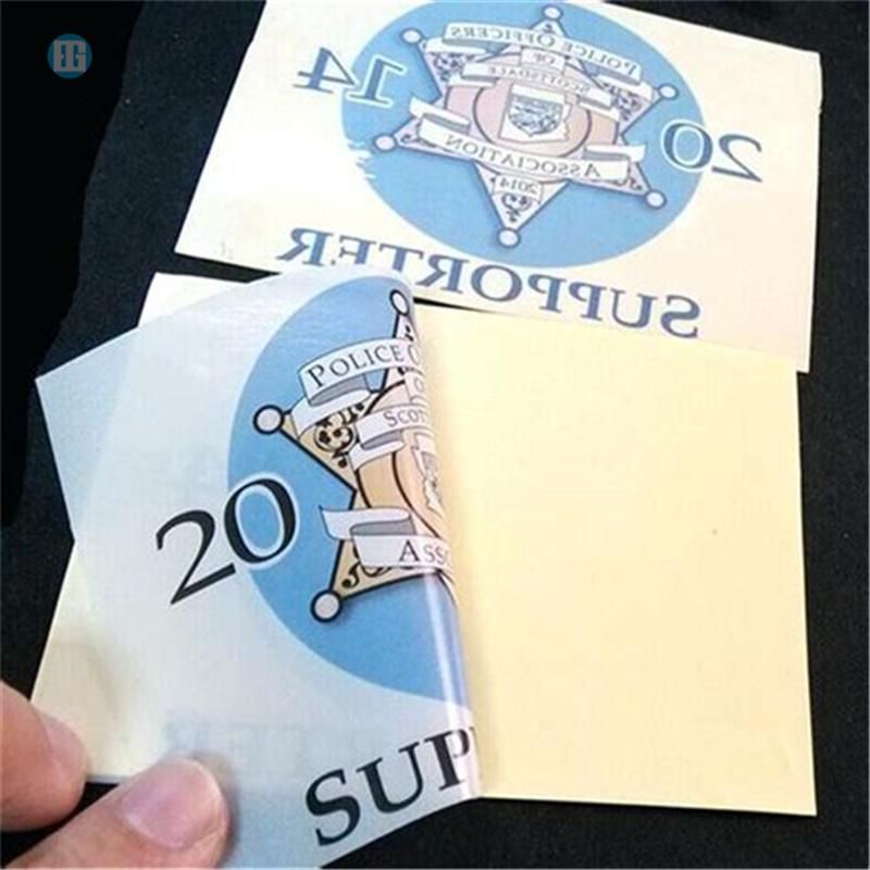 Waterproof Removable Window Cling Sticker for Promotion