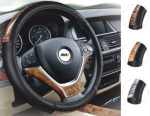 Winter Steering Wheel Cover Black Plush