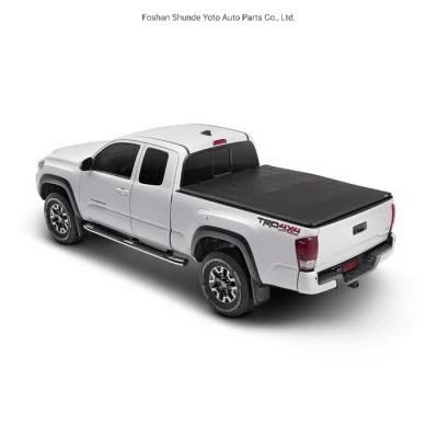 Tri-Fold Soft Tonneau Cover for Toyota Hilux Vigo Revo Truck Bed Covers