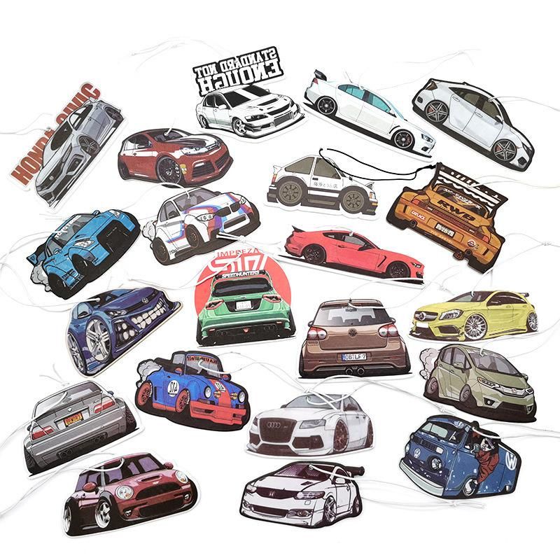 Factory Wholesale Custom High Quality Paper Car Air Freshener for Promotion Gift