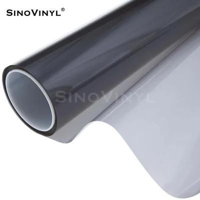 SINOVINYL China Factory Premium Waterproof Black PVC Materials Car Window Glass Wrap Vinyl