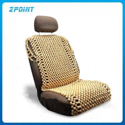 Wood Beaded Seat Cover Cushion for Massage Cooling for Car or Office Chair