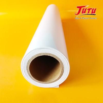 Jutu Warp Self Adhesive Film Digital Printing Vinyl with Good Quality