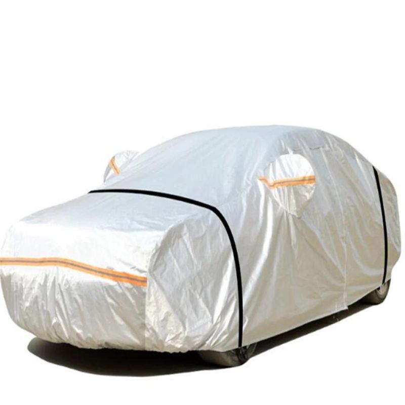 Waterproof Automatic White Folding Car Cover