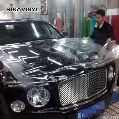 SINOVINYL TPH PPF Film High Hydrophobic Stickers Scratches Resistant Paint Protection Film Matte