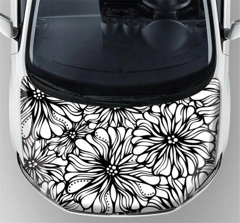 19nwholesale 3D Car Decoration Vinyl Sticker Car Hood Stickers