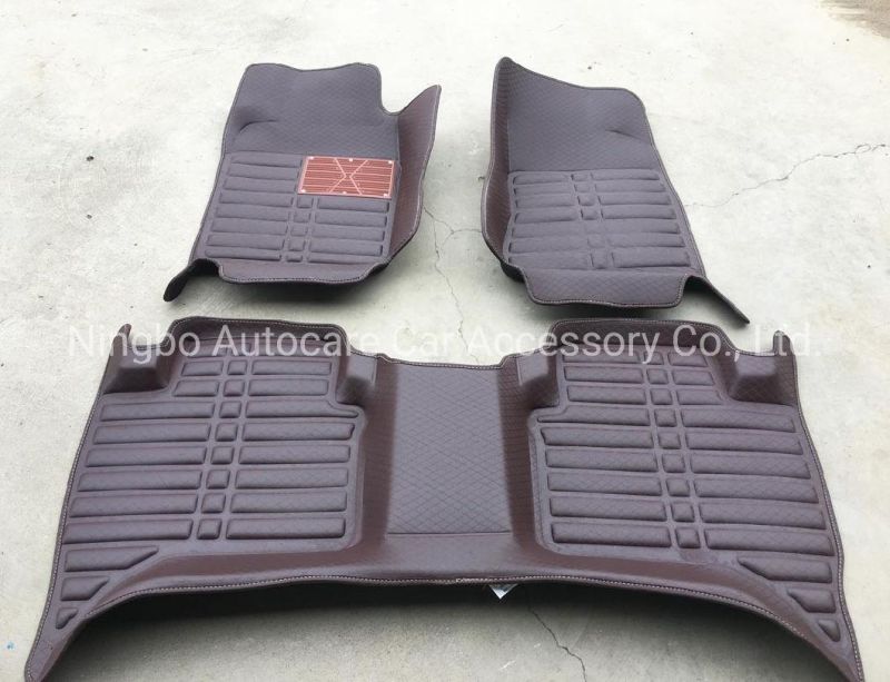 Luxury Quality 5D Car Foor Mat 8mm Thickness 5D Car Floor Mat Big Version Full Covered 5D Car Floor Mat