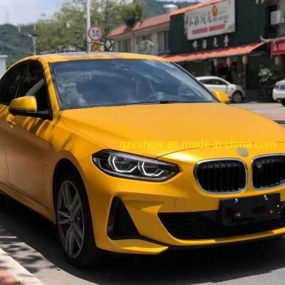 Body Film Yellow Vinyl Car Wrap Film for Car