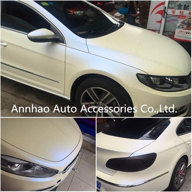 Exterior Accessories Car Body Film Roll Matte White Chameleon Car Wrap Vinyl Film