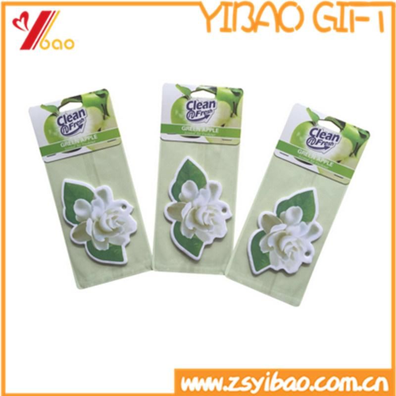 Custom Car Paper Air Freshener with Head Card Custom Paper Car Air Fresheners with Polybag Packing