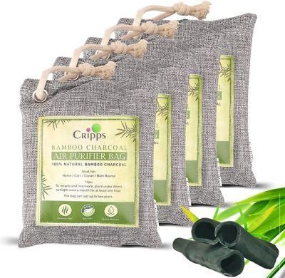 Bamboo Charcoal Air Purifying Bags, Odor Neutralizer for Home and Car