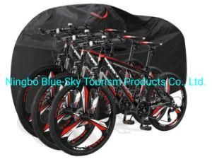 Bike Cover for Outdoor Bicycle Storage - Large 1, XL 1-2, XXL 2-3 Bikes - Heavy 210d Oxford Material, Waterproof &amp; Anti-UV