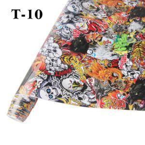 1.52X30m PVC Adhesive Bomb Promotion Vinyl Stickers Rolls Sticker