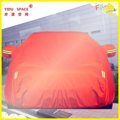 Wholesale Orange Folding Oxford Portable Sunshade Sunproof Waterproof Auto Cover