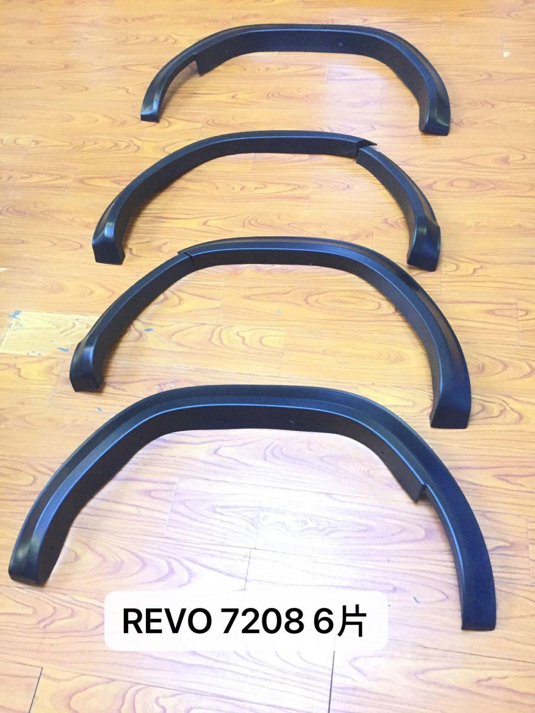 Injection Black Wheel Fender for Hilux Revo 2016-on