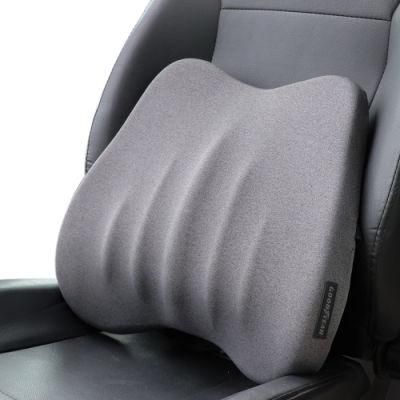 Back Pain Relief Memory Foam Sponge Lumbar Pillow for Car Office Home