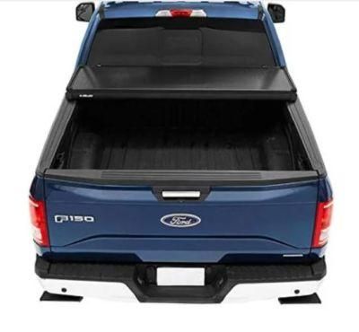 Soft Tri Fold Tonneau Cover 1999-2018 Ford F250 F350 6.5f Truck Bed Covers Folding Tonneau Cover