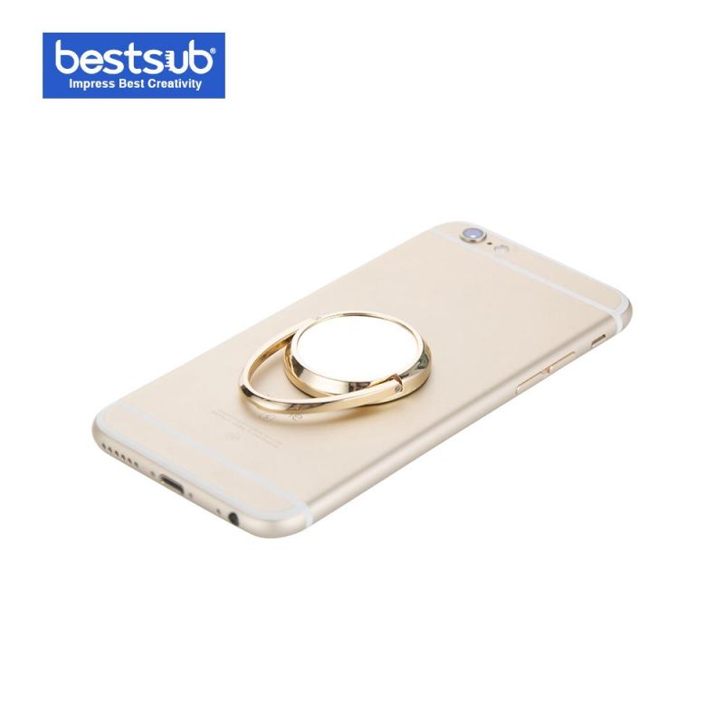 Sublimation Rotating Mobile Phone Ring Holder (Gold)