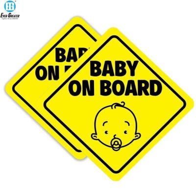 Punk Anime Baby on Board Sticker