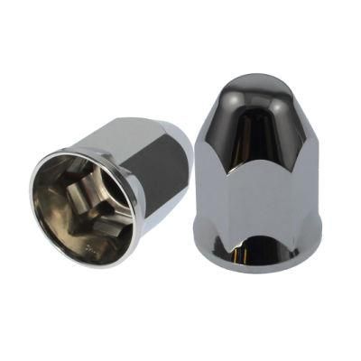 Wheel Lug Nut Chrome Push on Nut Cover