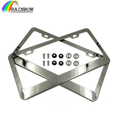 All Kinds of Universal Car Plastic/Custom/Stainless Steel/Aluminum ABS/Classic Carbon Fiber License Plate Frame/Holder/Mold/Cover