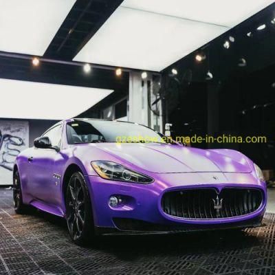 Diamond Purple Sand Gold Self Adhesive Car Wrap