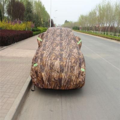 Camouflage Color Polyester&Ppcotton Material Water Repellent Car Covers