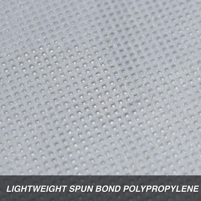 Car Cover All Weather UV Protection Basic Guard 3 Layer Breathable Dust Proof Universal Full Exterior Cover Fit Sedan up to 186′′