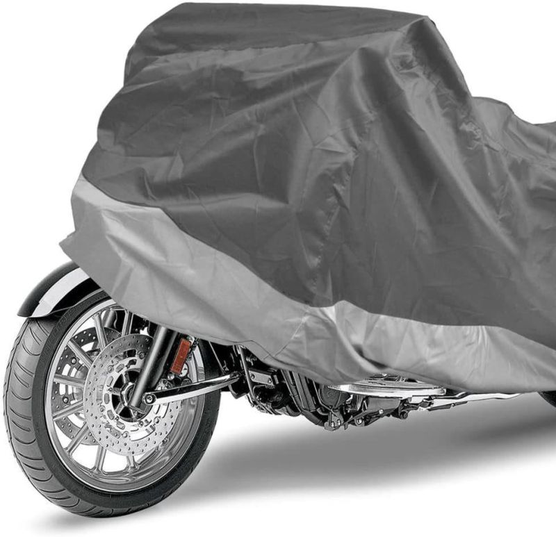 Motorcycle Cover Waterproof Outdoor Scooter Shelter Lock-Holes