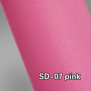 Car Pink Diamond Glitter Self-Adhesive Protective Wrap Vinyl Film Foil Sticker