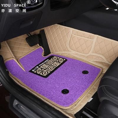 Wholesale Customized Anti-Slip Leather PVC Wire Coil 5D Car Pad