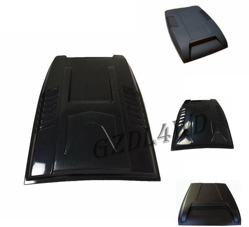 Black Car Front Cover Plate Front Hood Bonnet Scoop Cover for Ranger T7 2015-2016